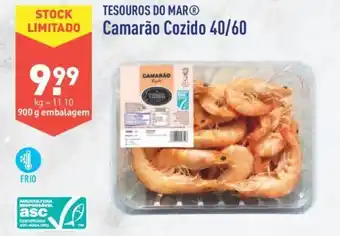 ALDI Camarao Cozido 40/60 1kg promoção