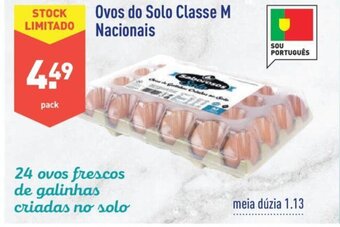ALDI Ovos do solo Classe M Nacionais promoção