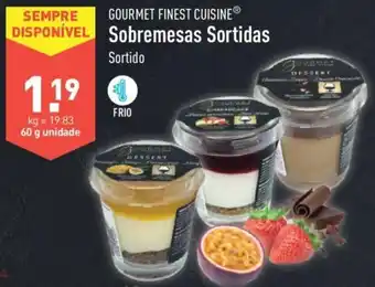 ALDI Sobremesas sortidas promoção