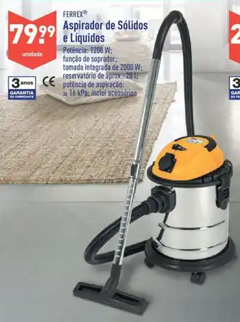 ALDI Aspirador de Solidos e Liquidos promoção