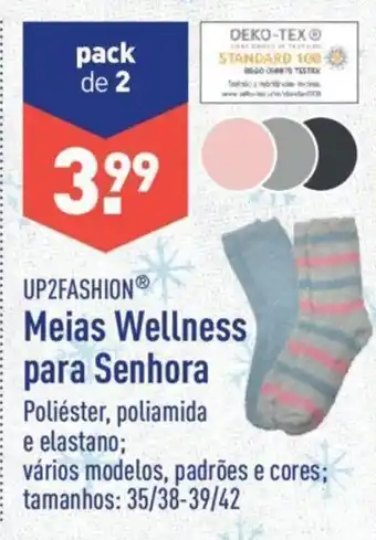 ALDI Meias Wellness para Senhora promoção