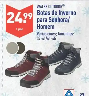 ALDI Botas de Inverno para Senhora/ Homem promoção