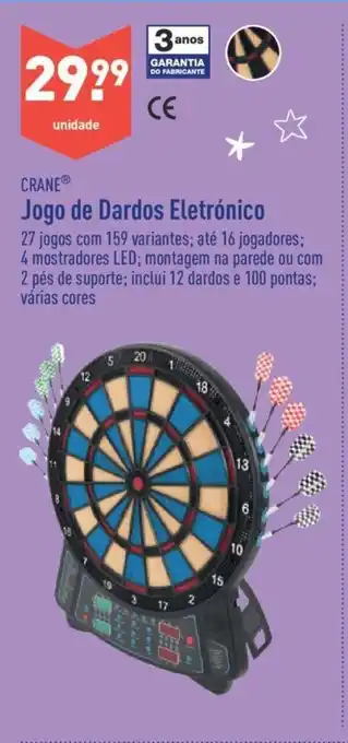 Jogo de Dardos Eletronico