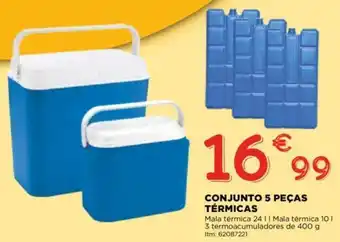 Bricomarché Conjunto 5 Peças Térmicas 400g promoção