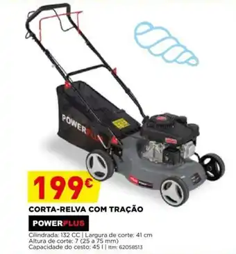 Bricomarché Corta-Relva com Tração 132cc promoção