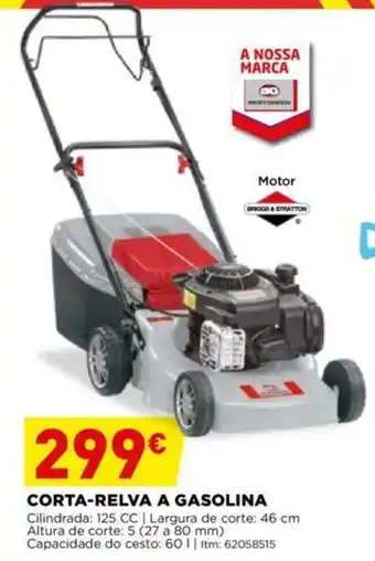 Bricomarché Corta-Relva a Gasolina 125cc promoção