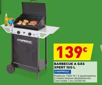Bricomarché Barbecue a Gás Xpert 100L promoção