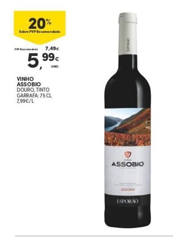 Continente Vinho Assobio 75cl promoção