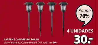 JYSK Laterne Candeeiro Solar promoção