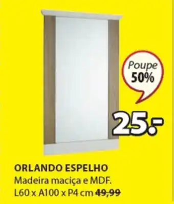 JYSK Orlando Espelho promoção
