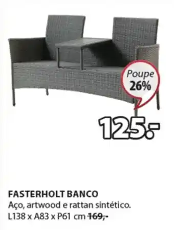 JYSK Fasterholt Banco promoção
