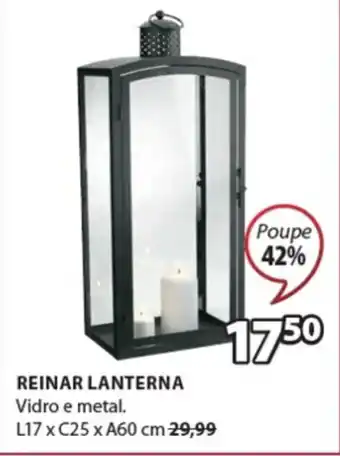 JYSK Reinar Lanterna promoção
