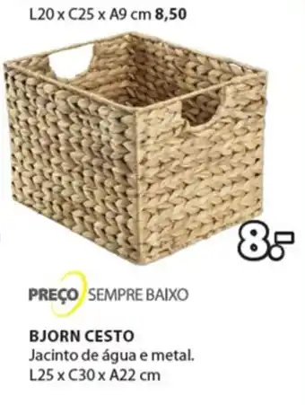 JYSK Bjorn Cesto promoção