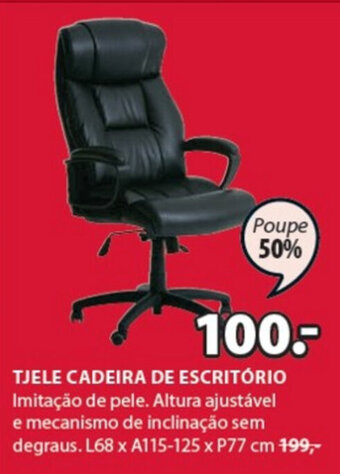 JYSK Tjele Cadeira de Escritório promoção