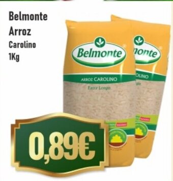 Belita Belmonte Arroz Carolino 1kg promoção