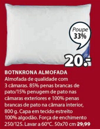 Botnkrona Almofada