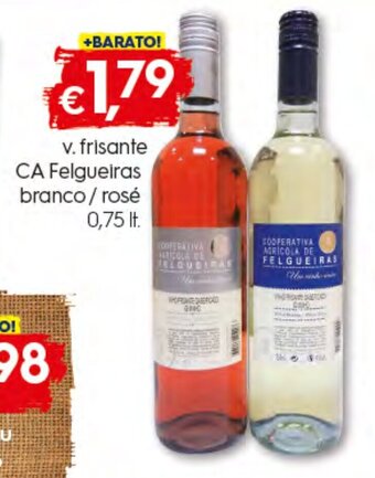 Bolama V. Frisante CA Felgueiras branco/ rose 0.75lt promoção