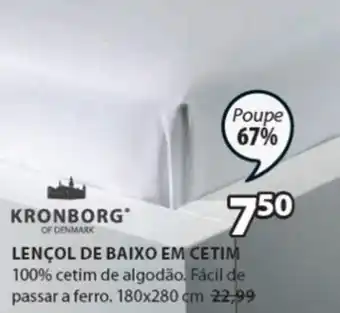 Lençol de Baixo em Cetim