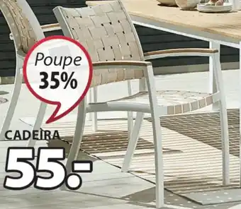 JYSK Jeksen Cadeira Empilhável promoção