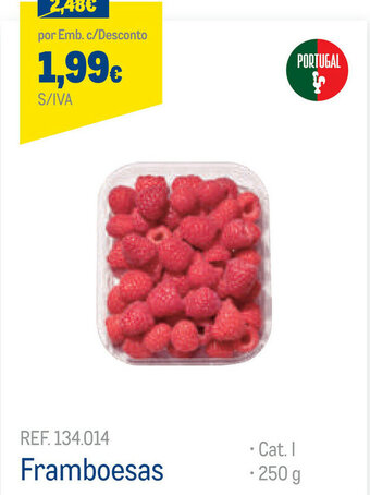 Framboesa 250g