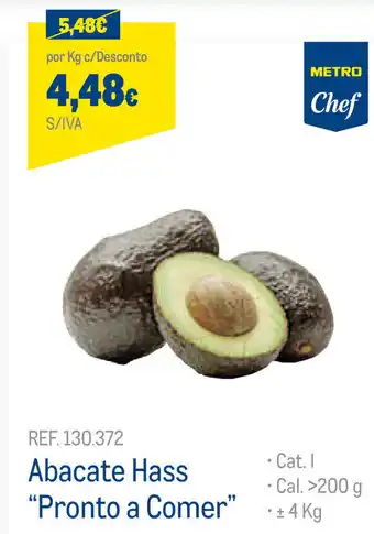 Abacate Hass Pronto a Comer 4kg