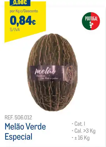 Melão Verde Especial 16kg