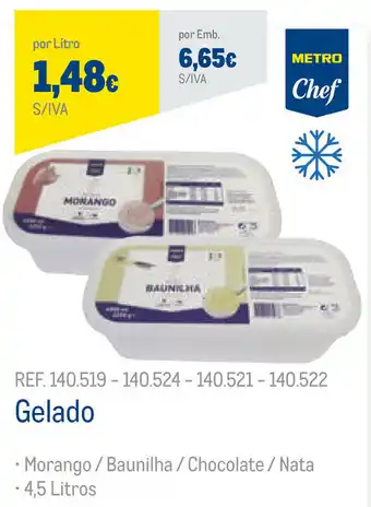 Makro Gelado 4,5 Litros promoção
