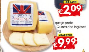 Bolama Queijo Prato Quinta dos Ingleses 1kg promoção