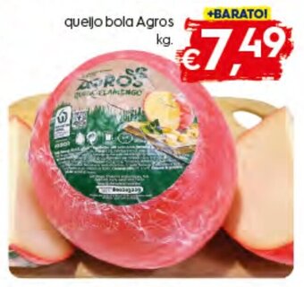 Bolama Queijo Bola Agros 1kg promoção