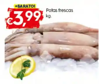 Bolama Potas frescas 1kg promoção