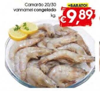 Bolama Camarao 20/30 Vannamei cong. 1kg promoção