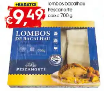 Bolama Lombos Bacalhau Pescanorte 700g promoção