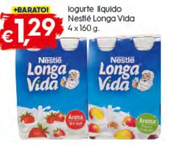 Bolama Iogurte Liquido Nestle Longa Vida 4x160g promoção