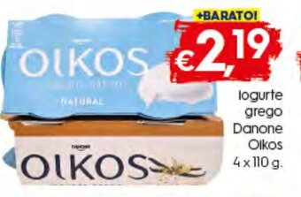 Iogurte Grego Danone Oikos 4x110g
