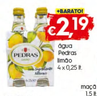 Bolama Agua Pedras Limao 4x0.25lt promoção