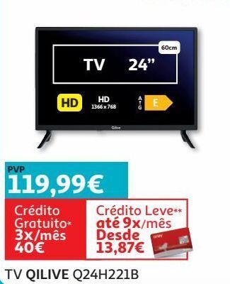 Auchan Tv qilive q24h221b promoção