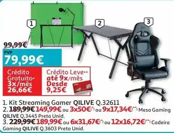 Kit streaming gamer qilive