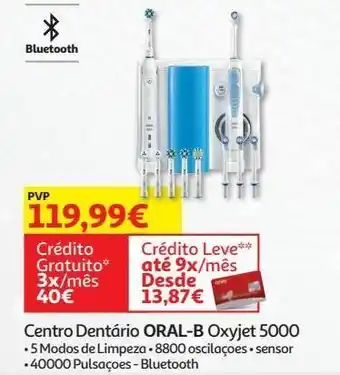 Centro dentario oral-b oxyjet 5000
