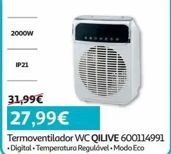 Termoventilador wc qilive 600114991
