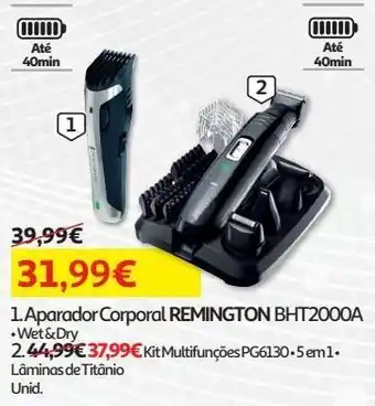 Auchan Aparador corporal remington promoção