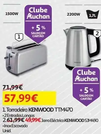 Auchan Torradeira kenwood promoção