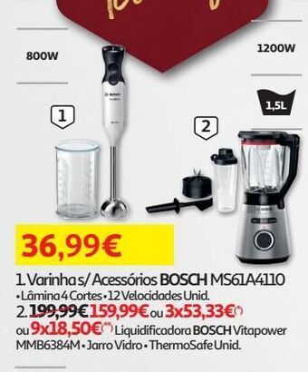 Auchan Varinha s/acessórios bosch promoção