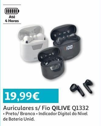 Auriculares s/fio qilive