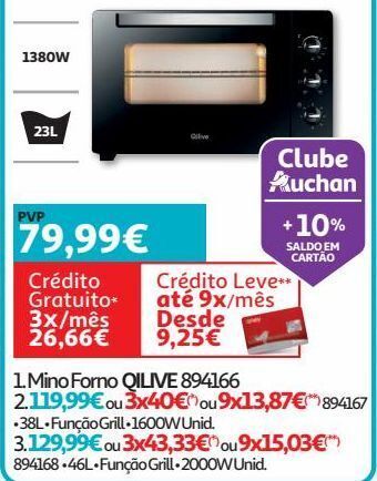 Mini forno qilive