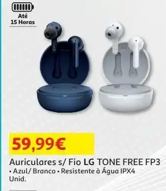 Auchan Auriculares sem fio lg promoção