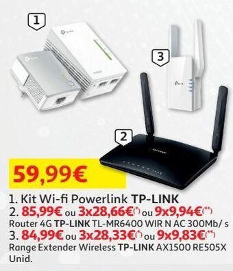 Auchan Powerline tp-link promoção