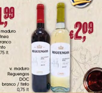 Bolama V. maduro Reguengos Doc branco/ tinto 0.75lt promoção