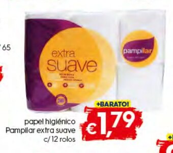 Bolama Papel Higiénico Pampilar Extra Suave c/12 rolos promoção