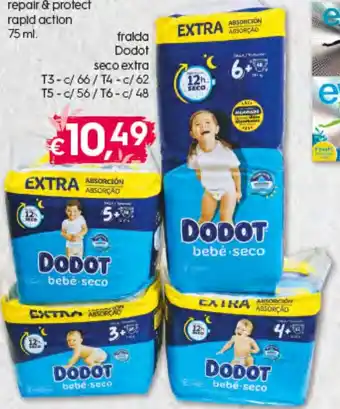Bolama Fralda Dodot promoção