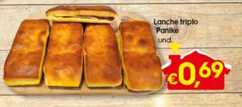 Lanche triplo Panike und.